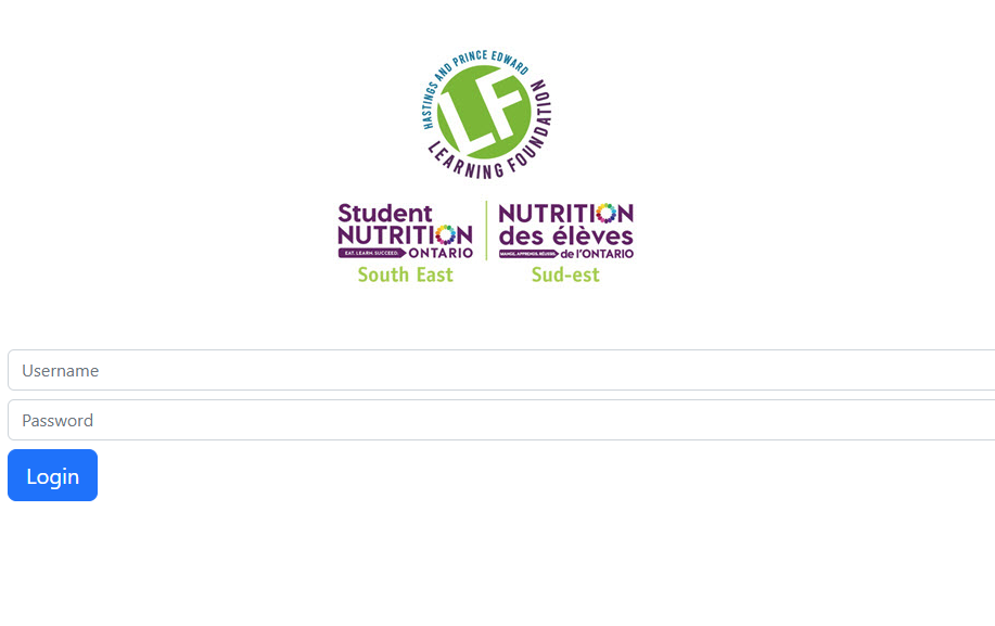 Webtracker sign in page